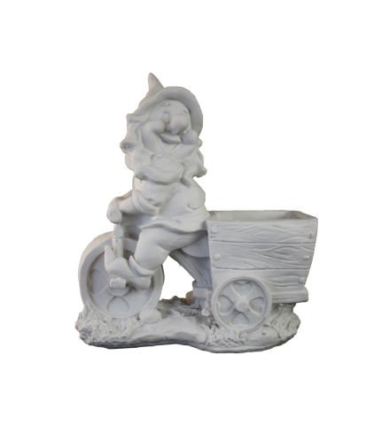 Boyanabilir Polyester Ham Objeler -BİSİKLETE BİNEN CÜCE