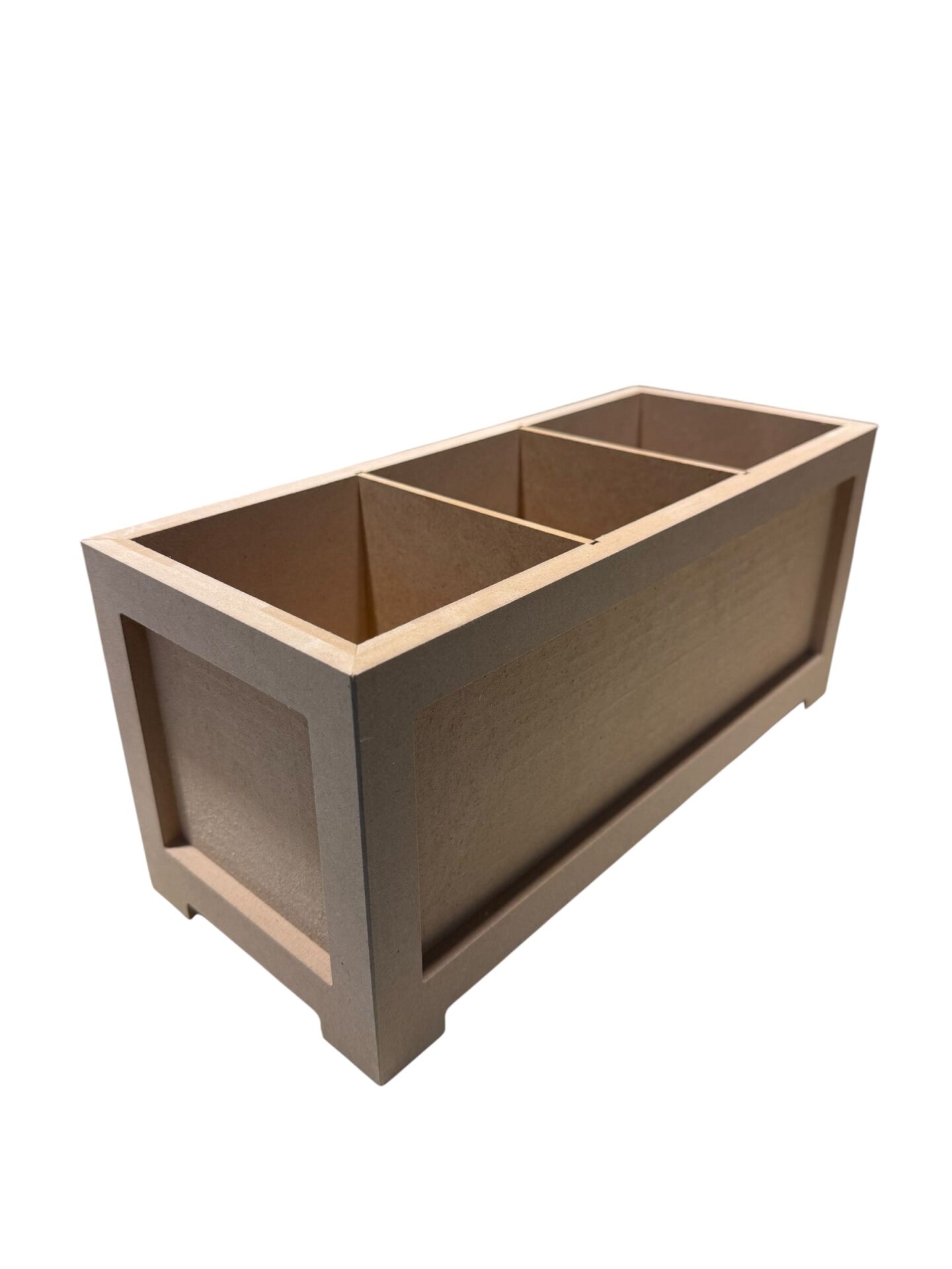 Boyanabilir Ahşap Ham Objeler -AHŞAP SASKILIK - 10X30 VE 10X10 CM KARO İLE UYUMLU