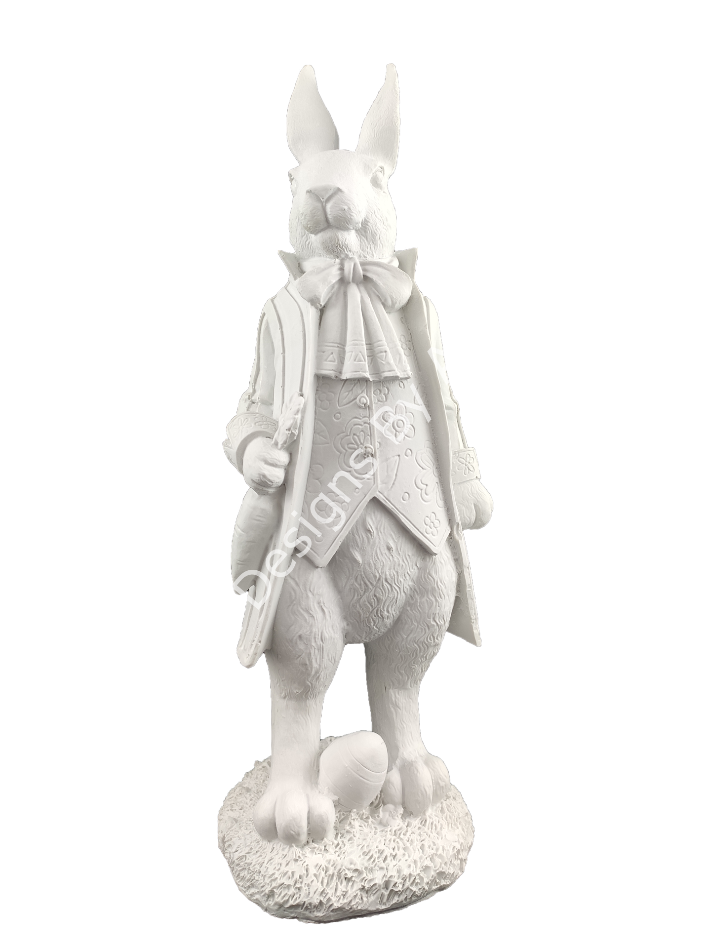 Boyanabilir Polyester Ham Objeler -BAY TAVŞAN 35X13 CM