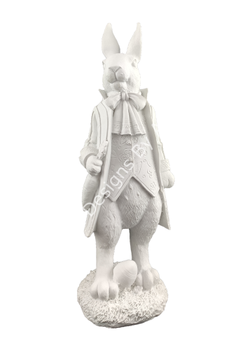 Boyanabilir Polyester Ham Objeler -BAY TAVŞAN 35X13 CM