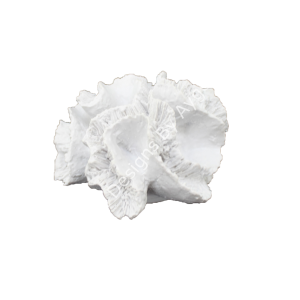 Boyanabilir Polyester Ham Objeler -TOPARLAK KÜÇÜK MERCAN 10X7 CM