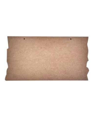 Boyanabilir Ahşap Ham Objeler -DİKDÖRTGEN PANO 28 x 15 cm