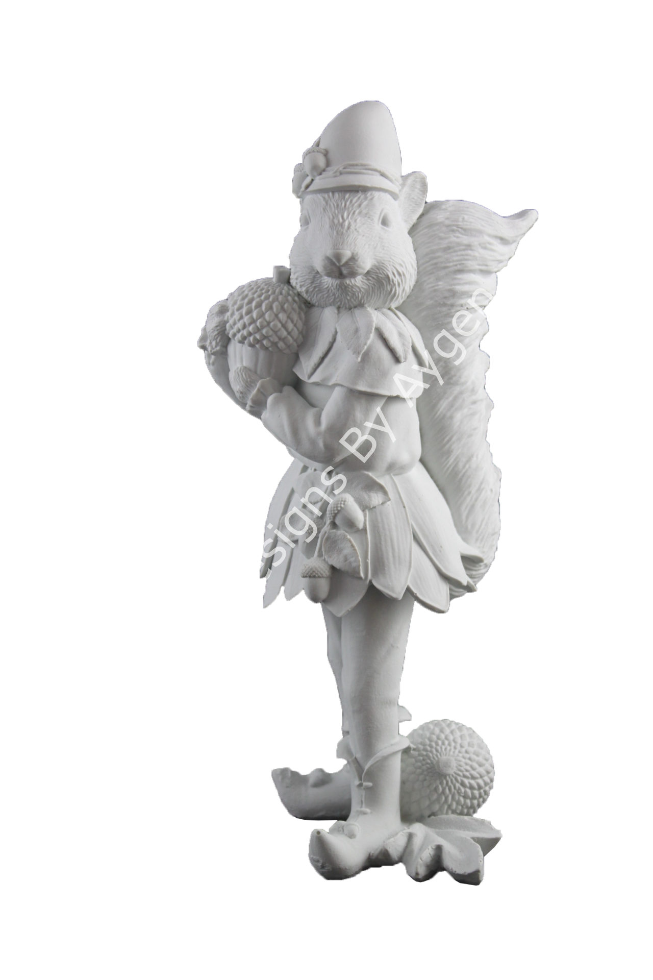 Boyanabilir Polyester Ham Objeler -ŞİRİN SİNCAP BİBLO 26X10 CM