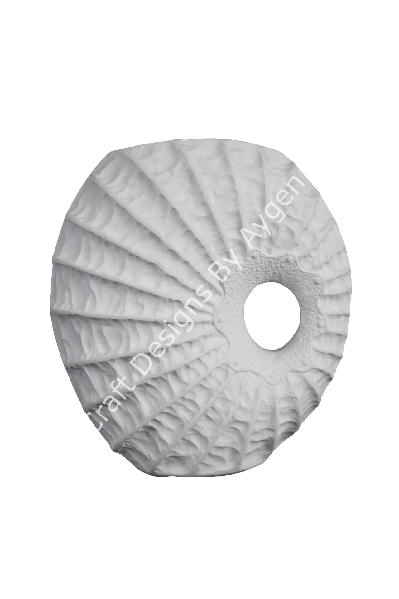 Boyanabilir Polyester Ham Objeler -TUTACAKLI MERCAN VAZO