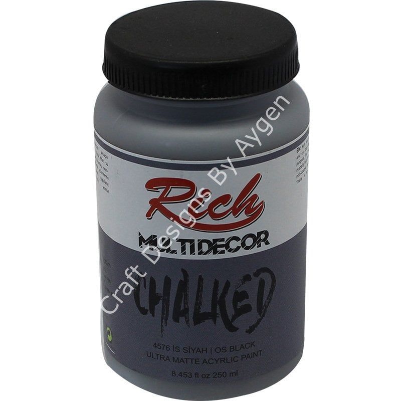 MULTİ DECOR CHALKED - İS SİYAH 250ml