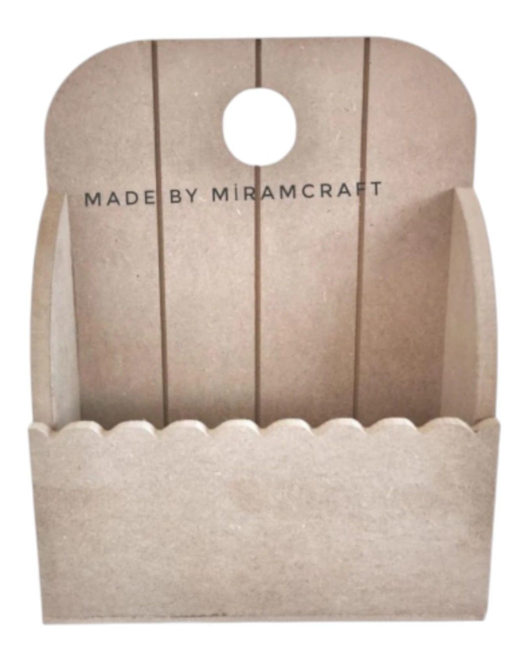 Boyanabilir Ahşap Ham Objeler -POSTA KUTUSU 27 x 22 x 9  cm