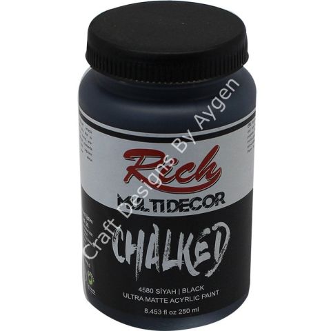 MULTİ DECOR CHALKED - SİYAH 250ml