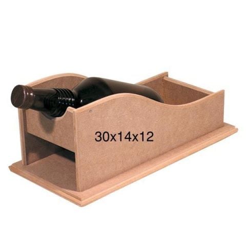 Boyanabilir Ahşap Ham Objeler -YATAY ŞARAPLIK