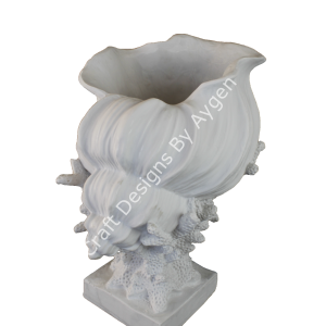 Boyanabilir Polyester Ham Objeler -DENİZ KABUĞU MERCAN