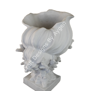 Boyanabilir Polyester Ham Objeler -DENİZ KABUĞU MERCAN