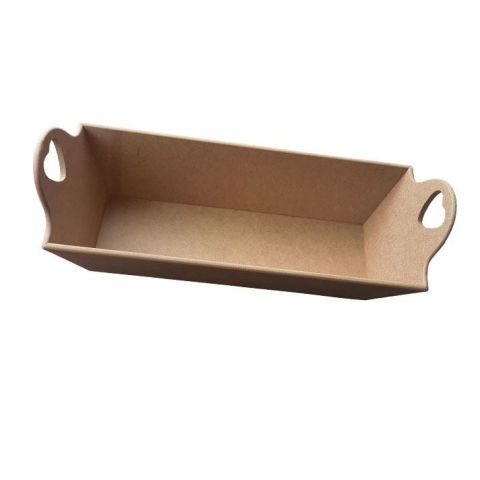 Boyanabilir Ahşap Ham Objeler -UZUN DİLİM EKMEKLİK