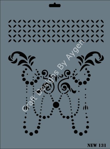 STENCIL NEW SERI X-LARGE 131