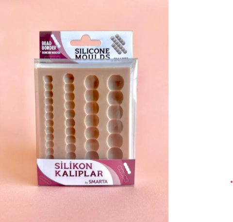 Smarta Silikon Kalıp - Mobilya Süsleme - Boncuk Bordür