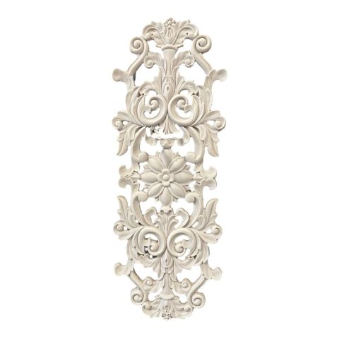 Boyanabilir Polyester Ham Objeler -POLYESTER APLİK  47 X 17.5 CM