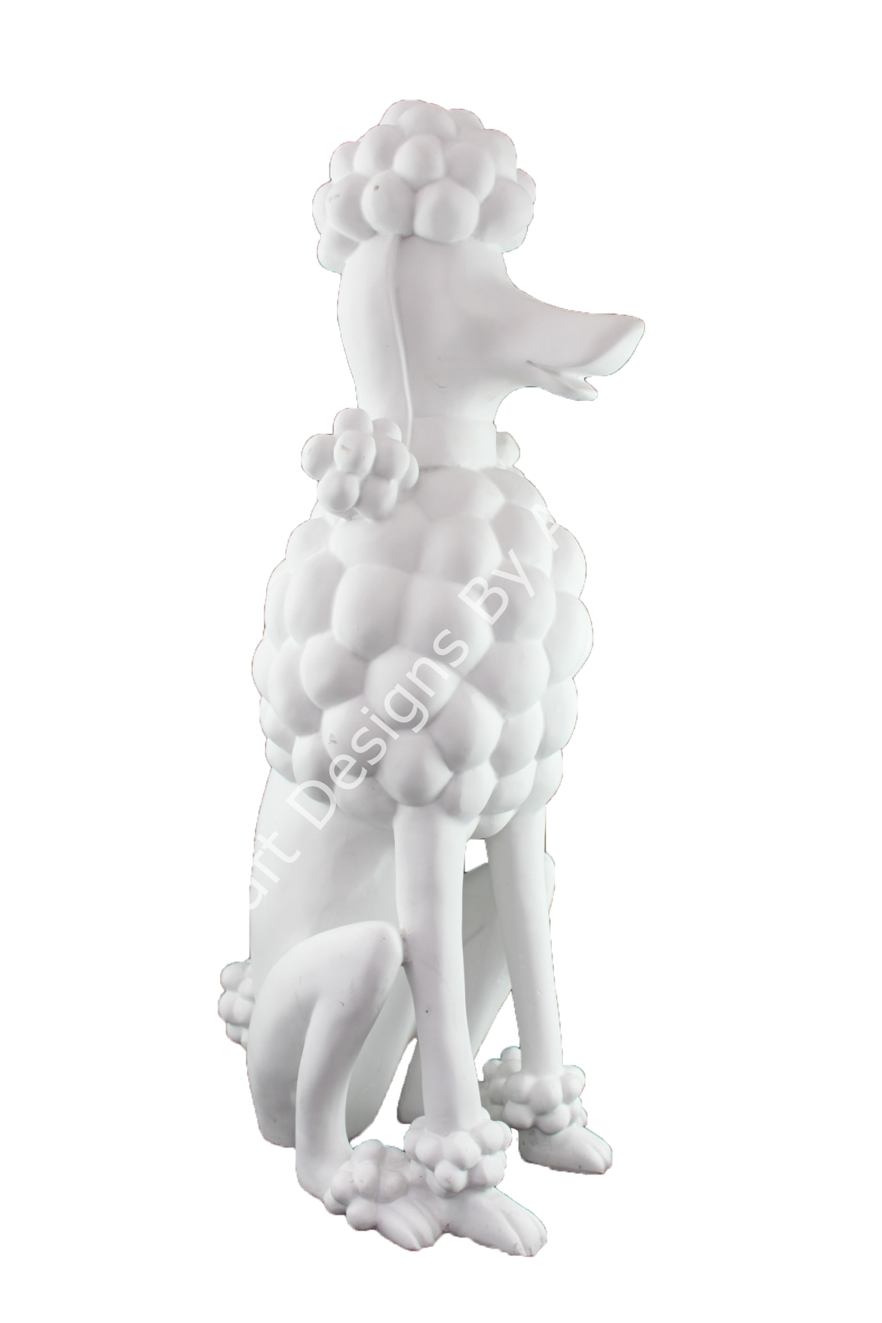 Boyanabilir Polyester Ham Objeler -SÜS KÖPEĞİ 60X20 CM