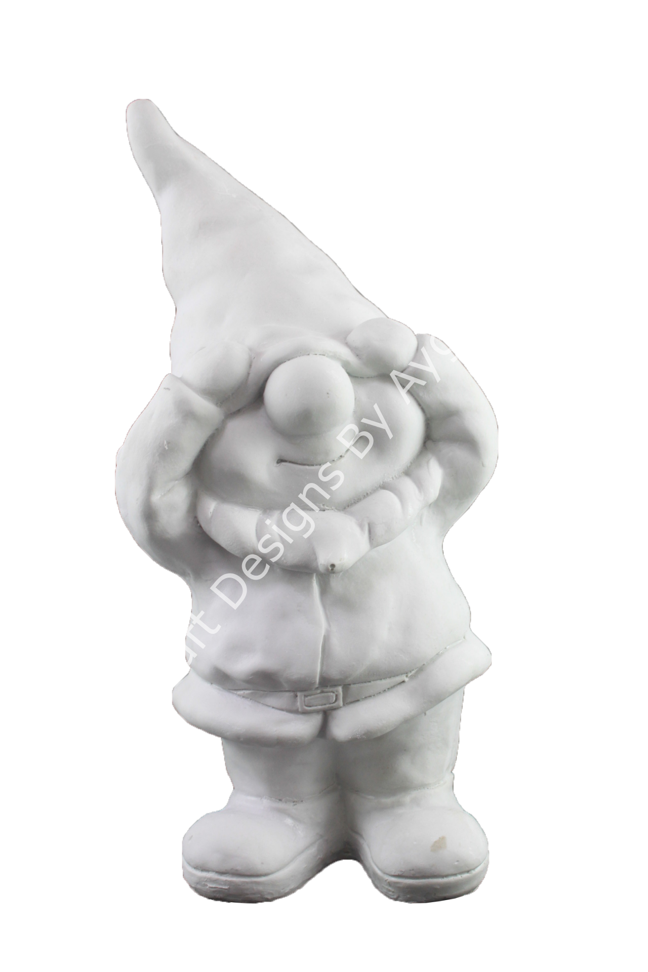 Boyanabilir Polyester Ham Objeler -GÖRMEDİM CÜCE 40X18 CM