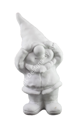 Boyanabilir Polyester Ham Objeler -GÖRMEDİM CÜCE 40X18 CM