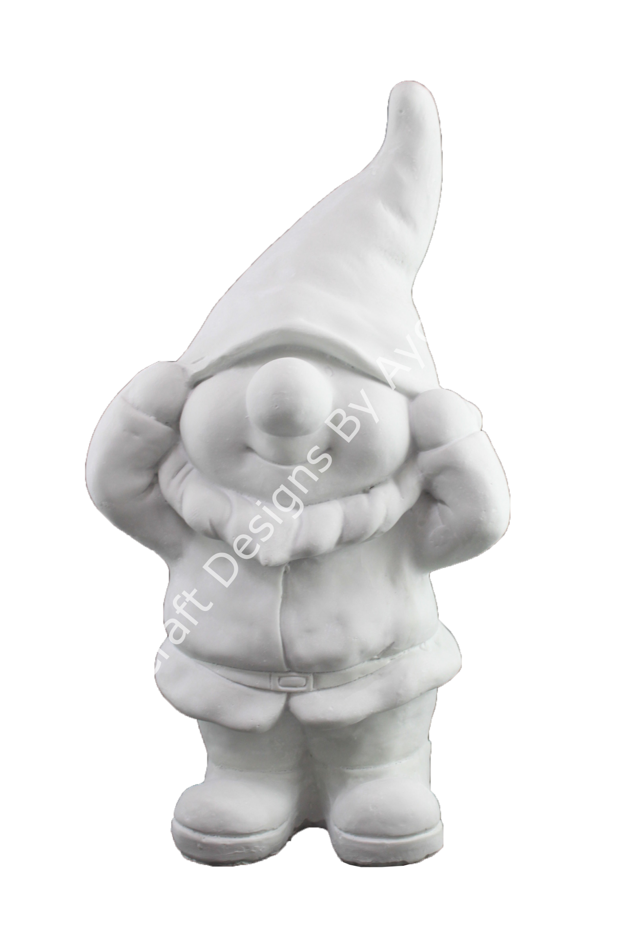 Boyanabilir Polyester Ham Objeler -DUYMADIM CÜCE 38X21 CM