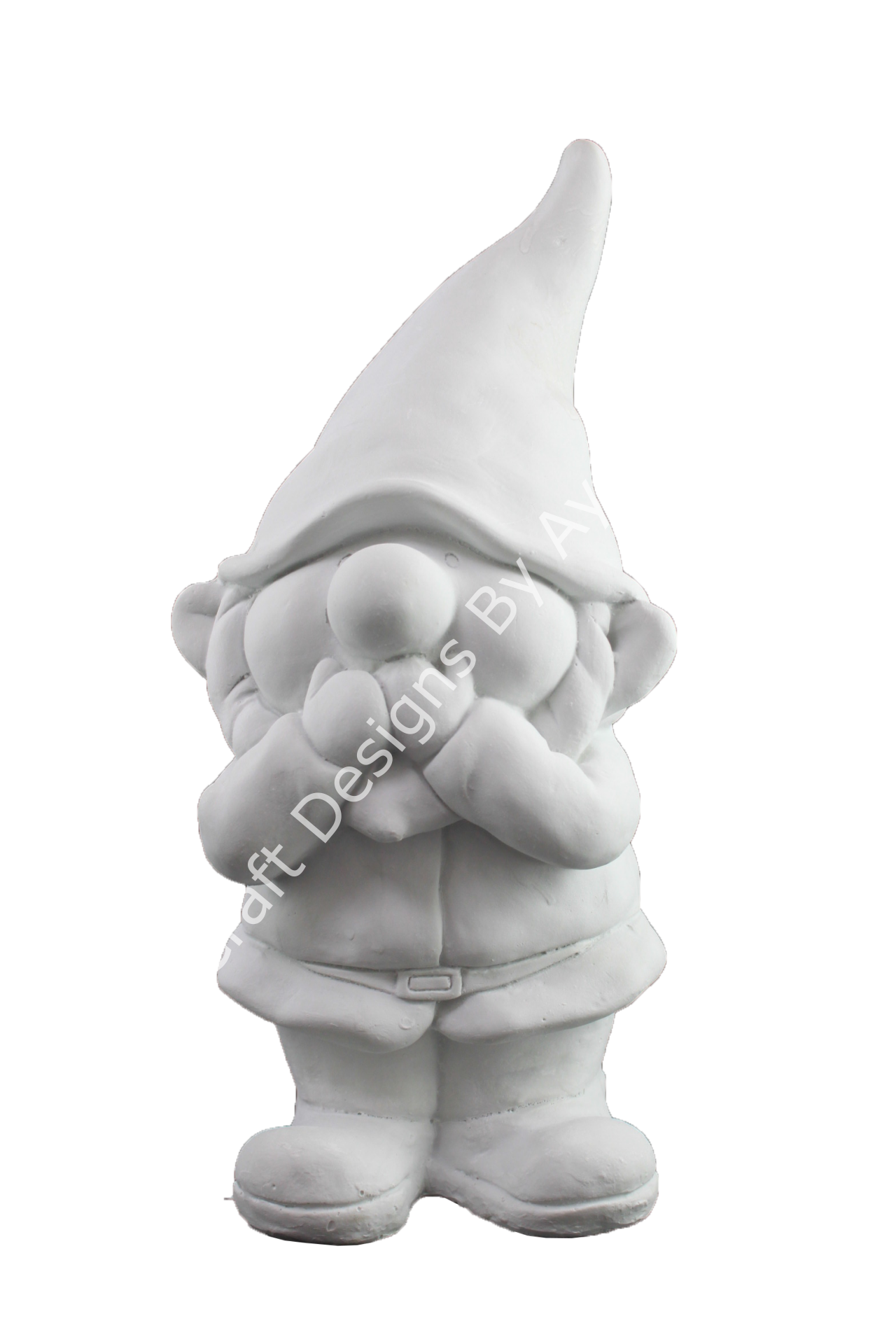 Boyanabilir Polyester Ham Objeler -BİLMİYORUM CÜCE 39X18 CM