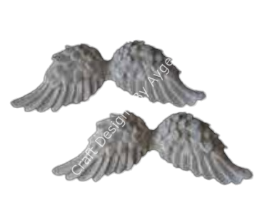 Boyanabilir Polyester Ham Objeler -İKİLİ MİNİK KANAT