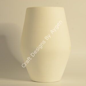 Boyanabilir Seramik Ham Objeler -VAZO