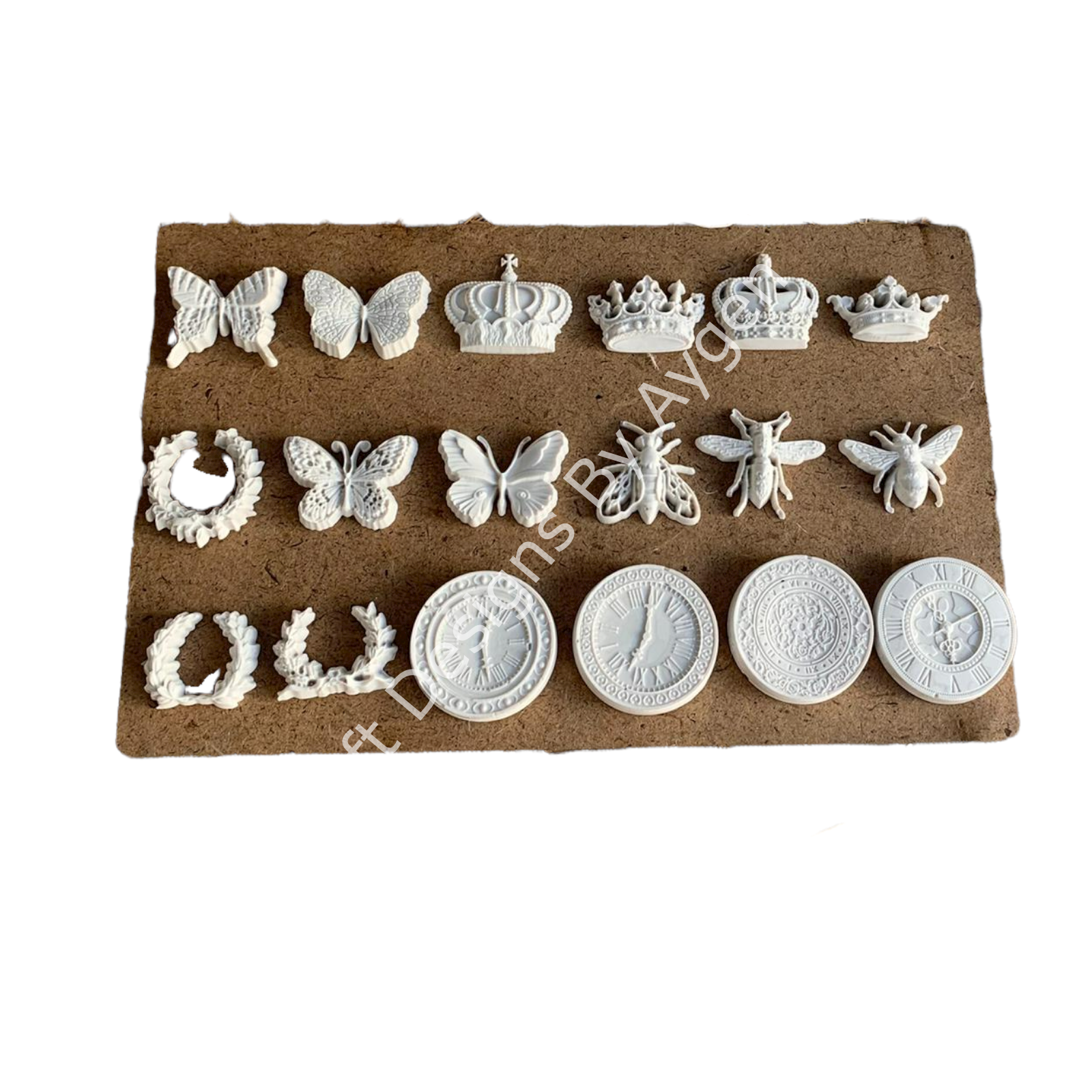 Boyanabilir Polyester Ham Objeler -QUEEN CRAFT POLYESTER TAMAMLAYICI OBJE QUEEN-3