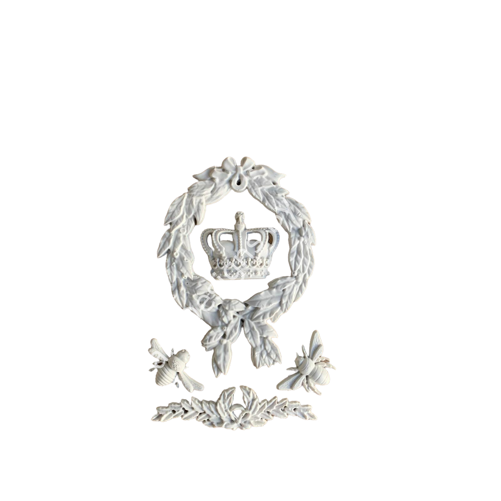 Boyanabilir Polyester Ham Objeler -QUEEN CRAFT POLYESTER TAMAMLAYICI OBJE QUEEN-1