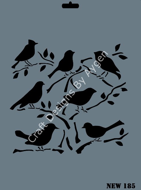 STENCIL NEW SERI X-LARGE 185