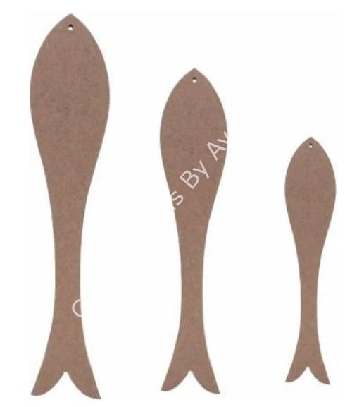 Boyanabilir Ahşap Ham Objeler -UZUN3LÜBALIK