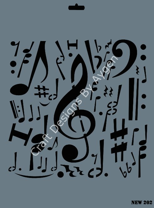 STENCIL NEW SERI X-LARGE 202