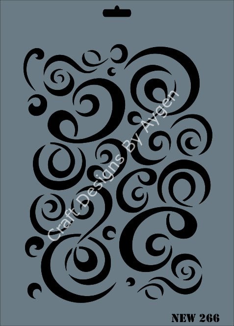 STENCIL NEW SERI X-LARGE 266