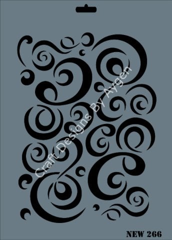 STENCIL NEW SERI X-LARGE 266