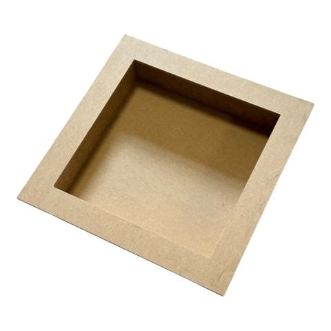 Boyanabilir Ahşap Ham Objeler - ÇERÇEVELİ PANO 40X40