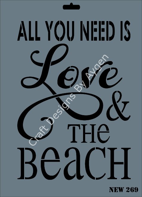 STENCIL NEW SERI X-LARGE 269