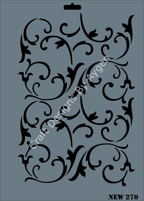 STENCIL NEW SERI X-LARGE 270