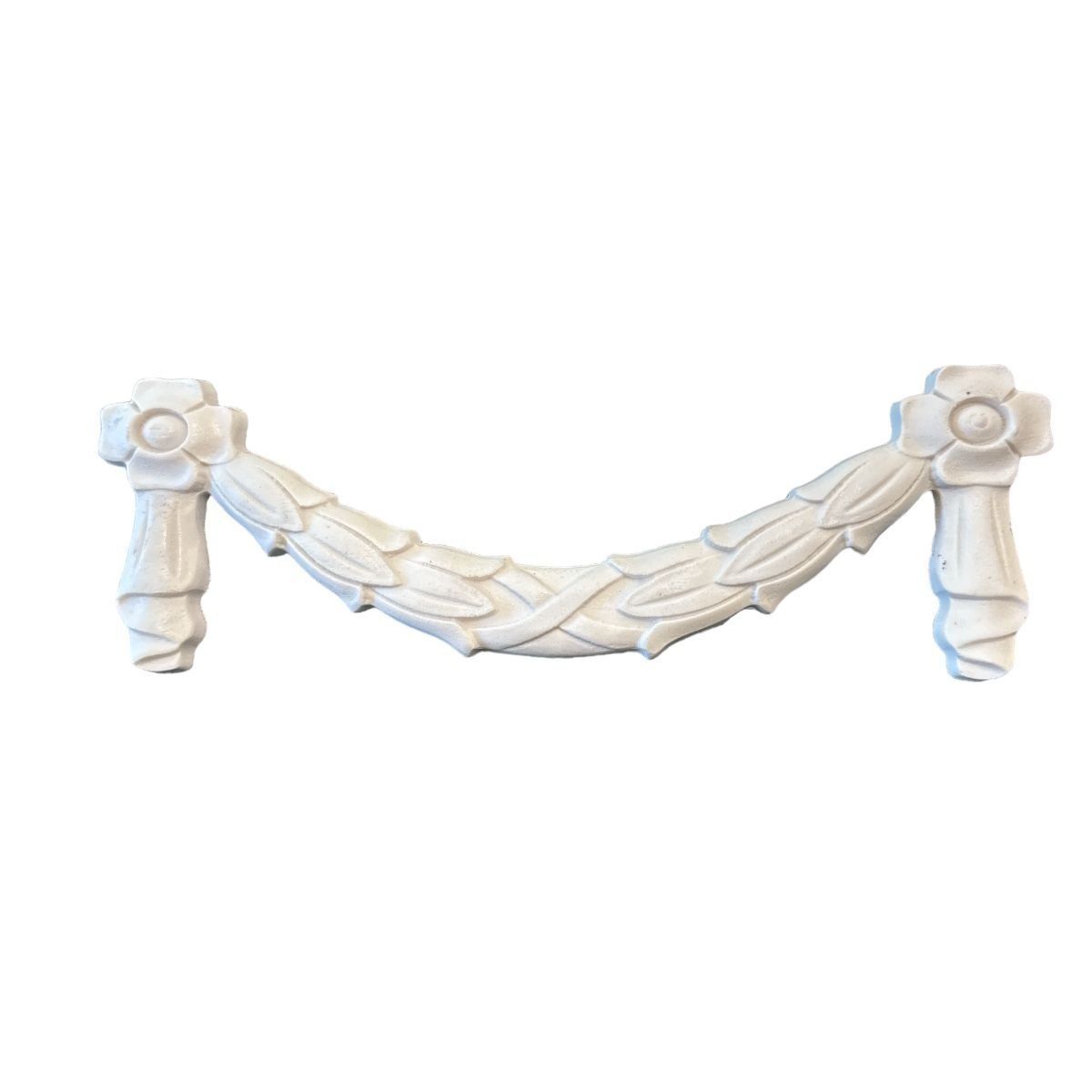 Boyanabilir Polyester Ham Objeler -POLYESTER TAÇ APLİK 28X9 CM