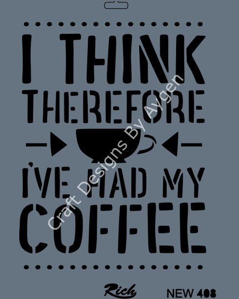 STENCIL NEW SERI X-LARGE 408