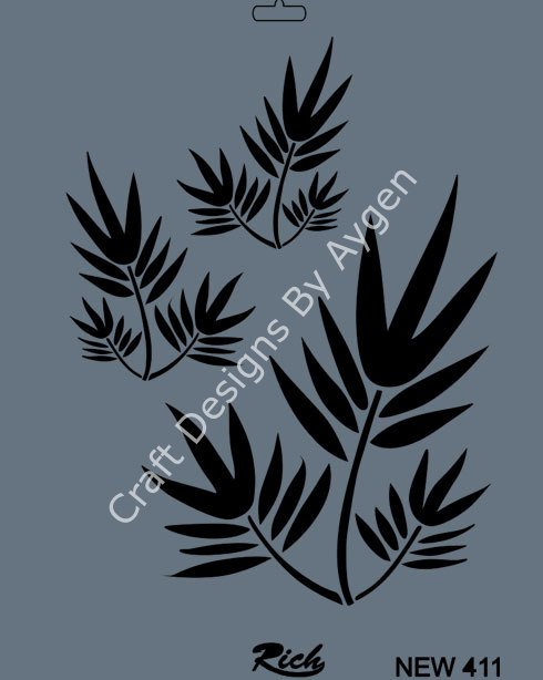 STENCIL NEW SERI X-LARGE 411