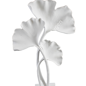 Boyanabilir Polyester Ham Objeler -3LÜ YAPRAK(YABAZE ÇİÇEK)