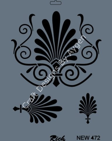 STENCIL NEW SERI X-LARGE 472