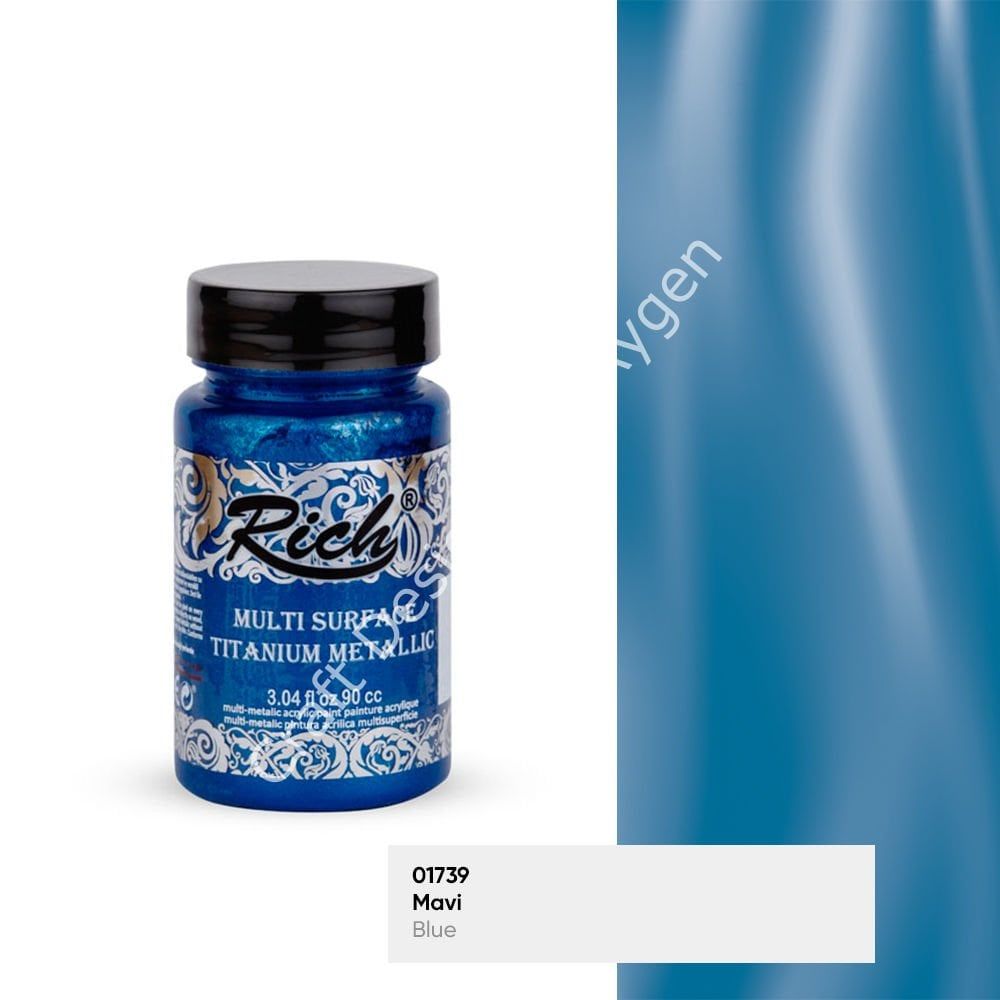 MULTİ TITANYUM METALİK - ANTİK TURKUAZ 090ml