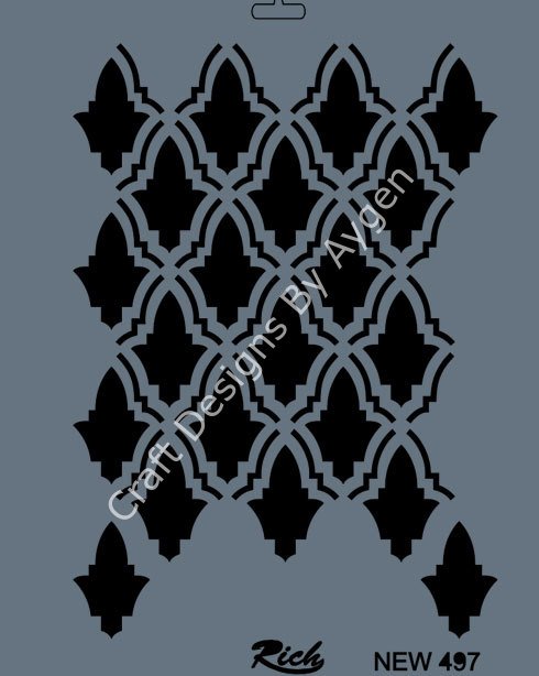 STENCIL NEW SERI X-LARGE 497