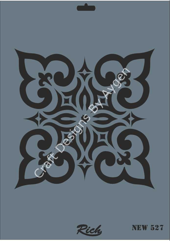 STENCIL NEW SERI X-LARGE 527