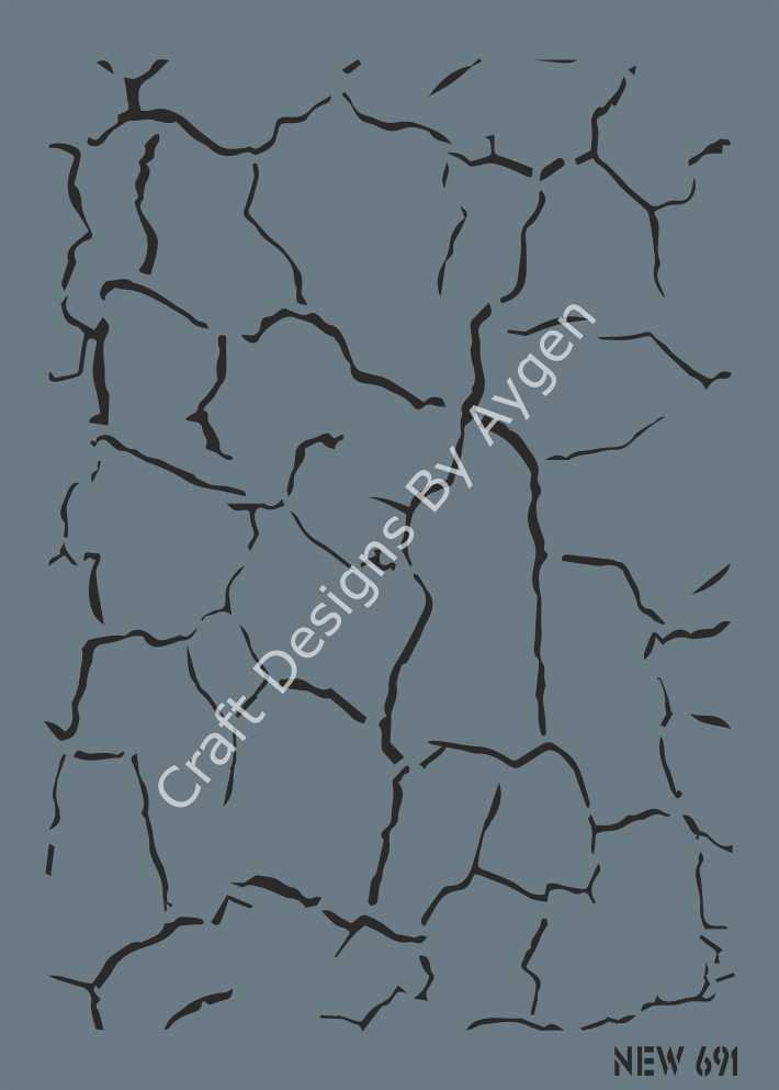 STENCIL NEW SERI X-LARGE 691