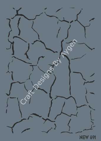 STENCIL NEW SERI X-LARGE 691