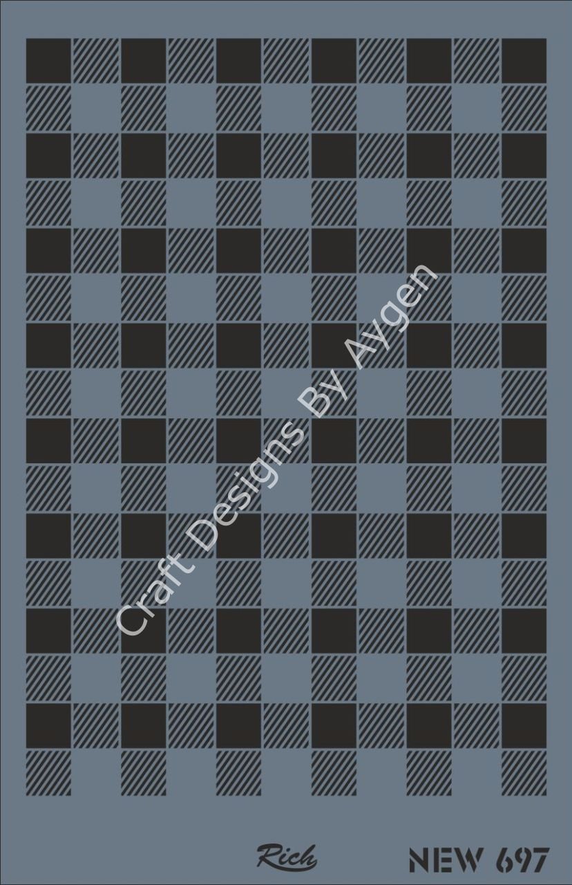 STENCIL NEW SERI X-LARGE 697