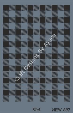 STENCIL NEW SERI X-LARGE 697