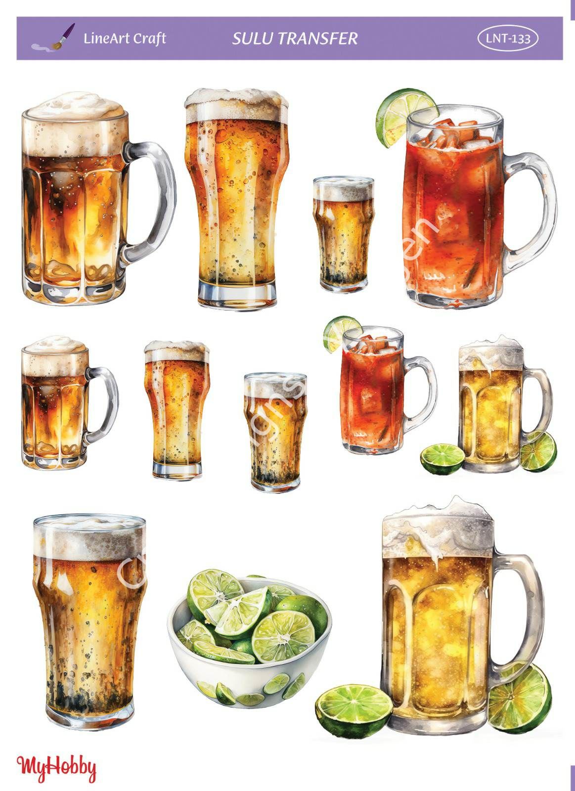 Lineart SULU TRANSFER LNT133