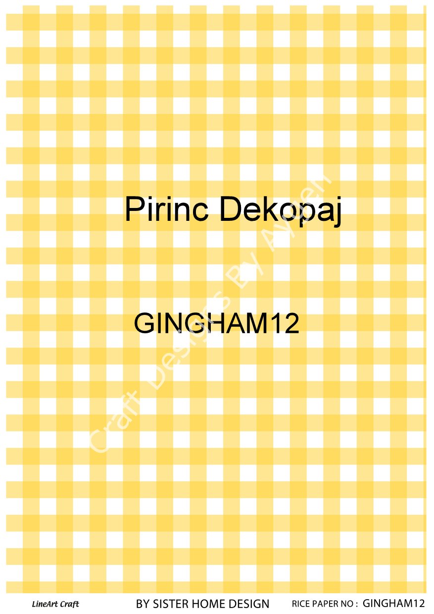 GINGHAM 12