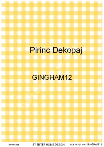 GINGHAM 12